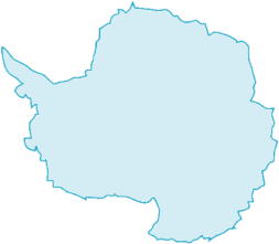 mapa antartida