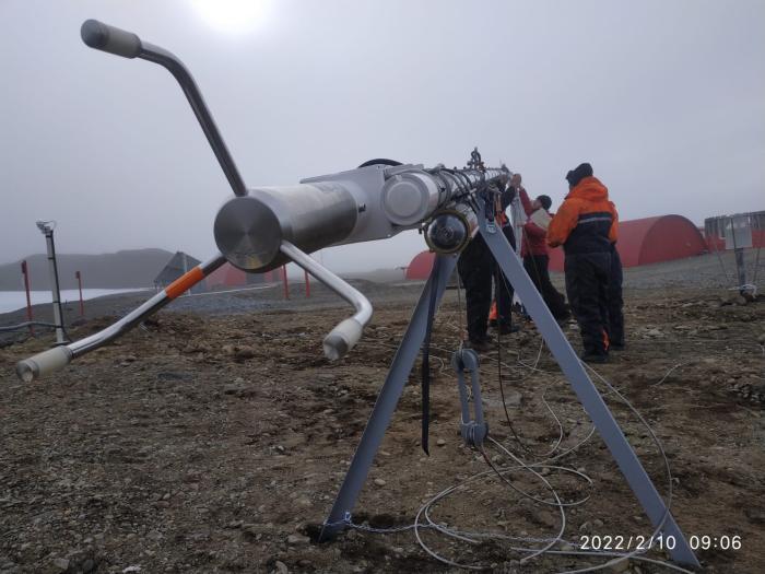 Instalación de la Estación Meteorológica Automática